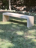 Out door bench first5
